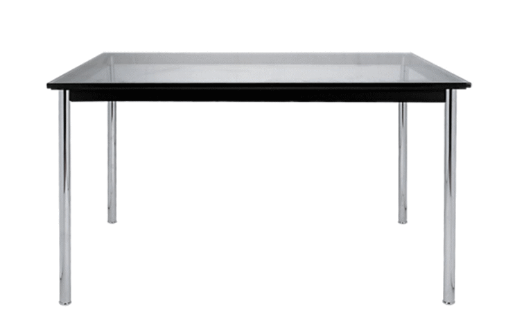 ル・コルビュジエ＋ピエール・ジャンヌレ＋シャルロット・ペリアンがデザインしたLC10ダイニングテーブルW1200×D800×H700