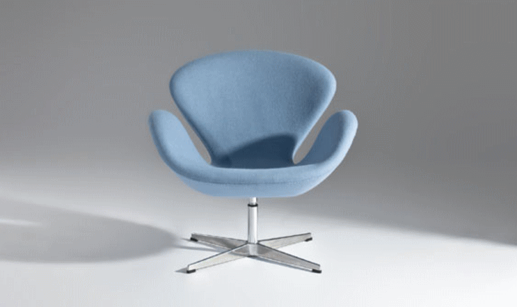 デザイナーズ家具：スワンチェア---Arne Jacobsen（アルネ・ヤコブセン）