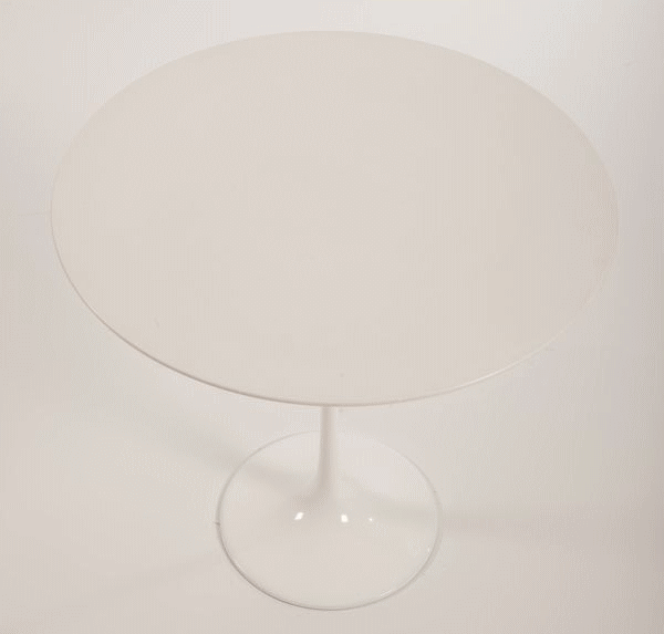エーロ・サーリネンのチューリップサイドテーブル上部（イタリア製）
